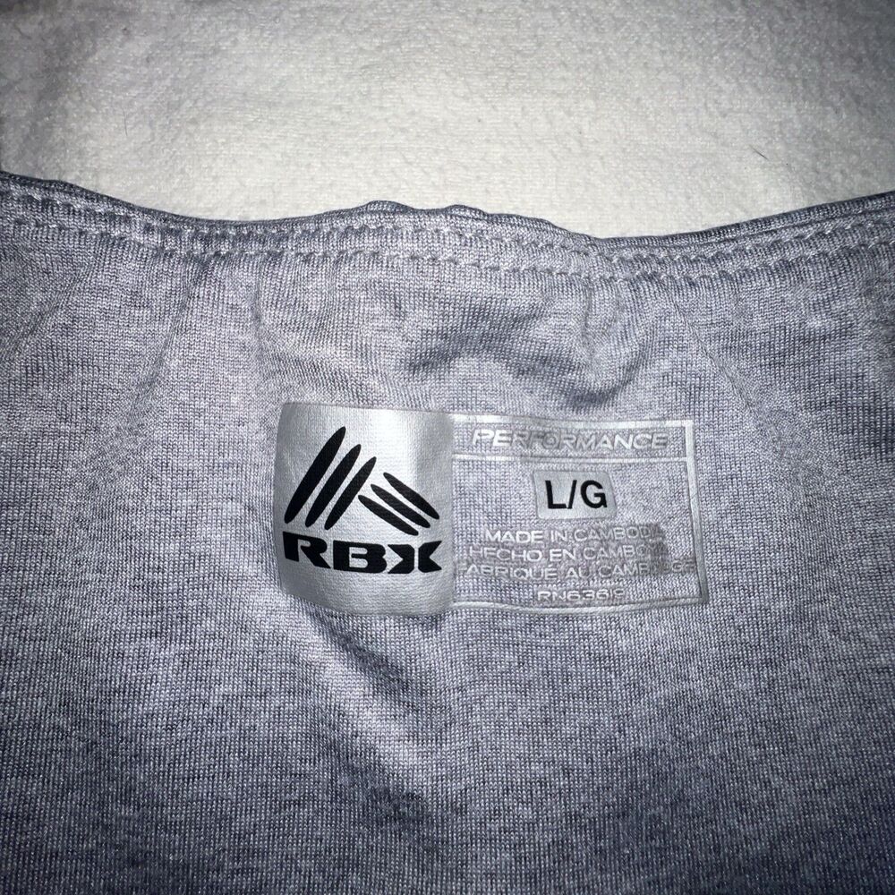 RBX Performance Ladies Activewear‎ Leggings Gym Running Yoga Size Large Gray - Picture 4 of 8